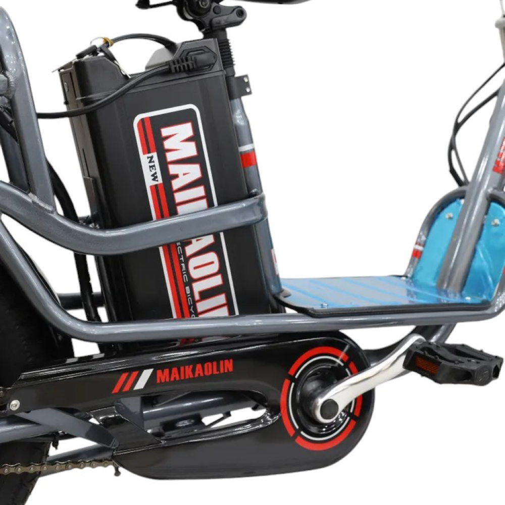 Электровелосипед Колхозник Maikaolin Monster H8 60V/20Ah серый 7