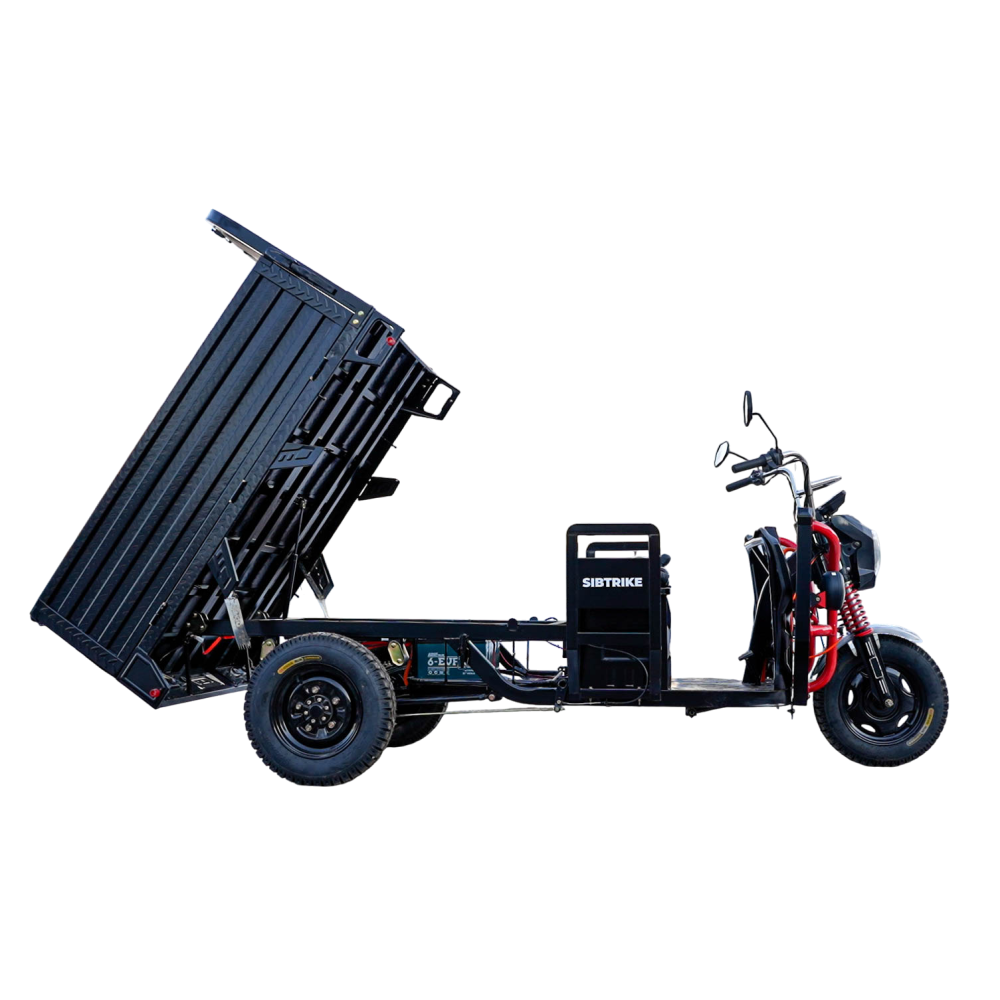 Грузовой электротрицикл WHITE SIBERIA SIBTRIKE CARGO PRO  4