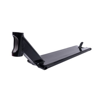 Дека для трюкового самоката Tech Team Aurora 5,5`x 21` lacquer black (Черный глянец)