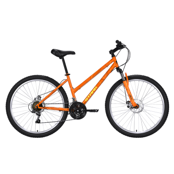 Велосипед Stark'22 Luna 26.1 D Steel оранжевый/желтый 16"