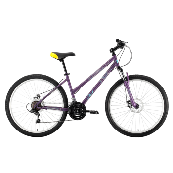 Велосипед Stark'22 Luna 26.1 D Steel фиолетовый/голубой 16"